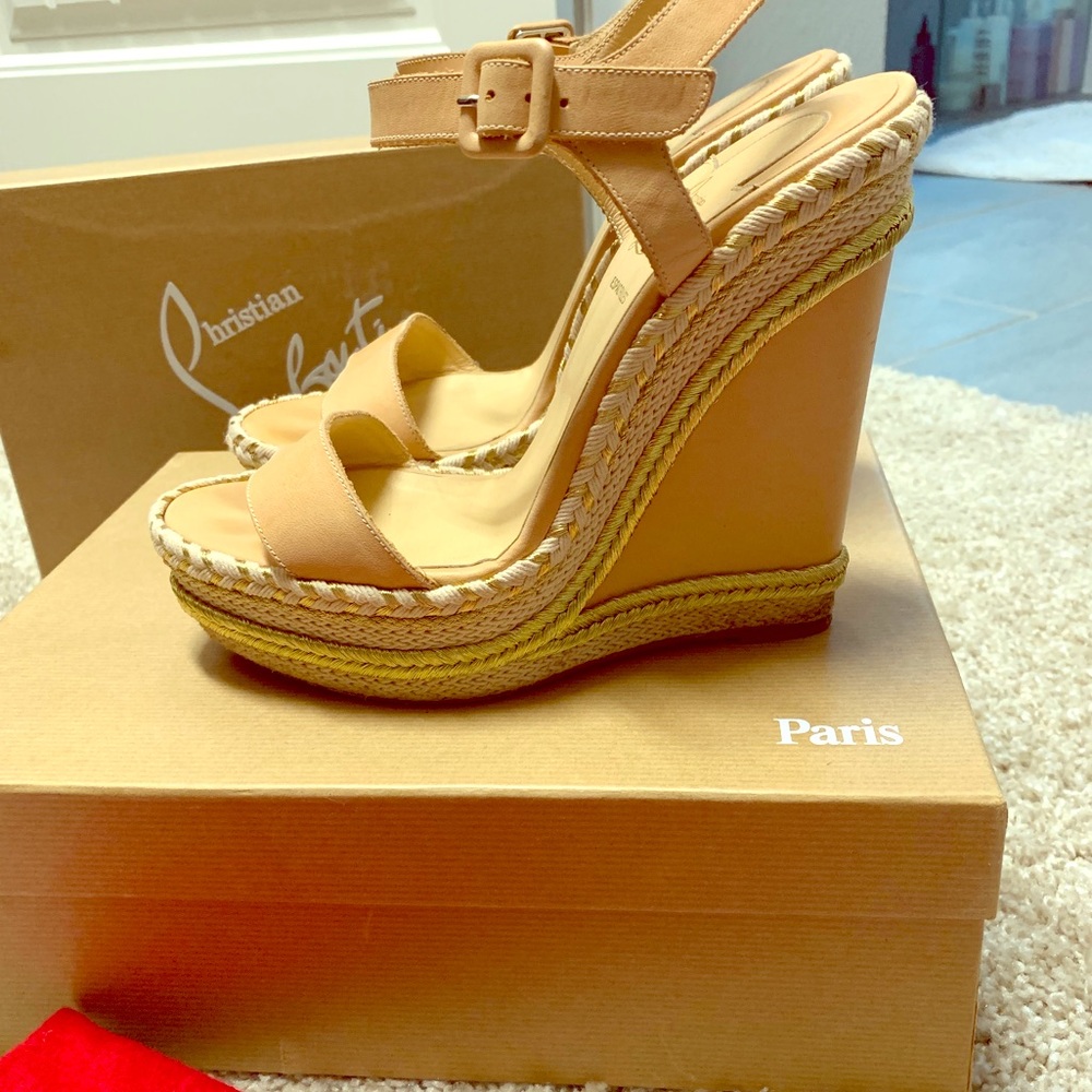 **AUTHENTIC** Christian Louboutin Espadrilles